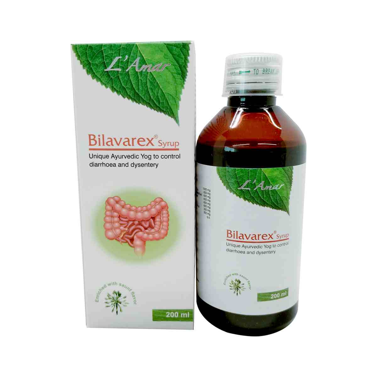 Buy BILAVAREX SYRUP 200ML - digestion syrup