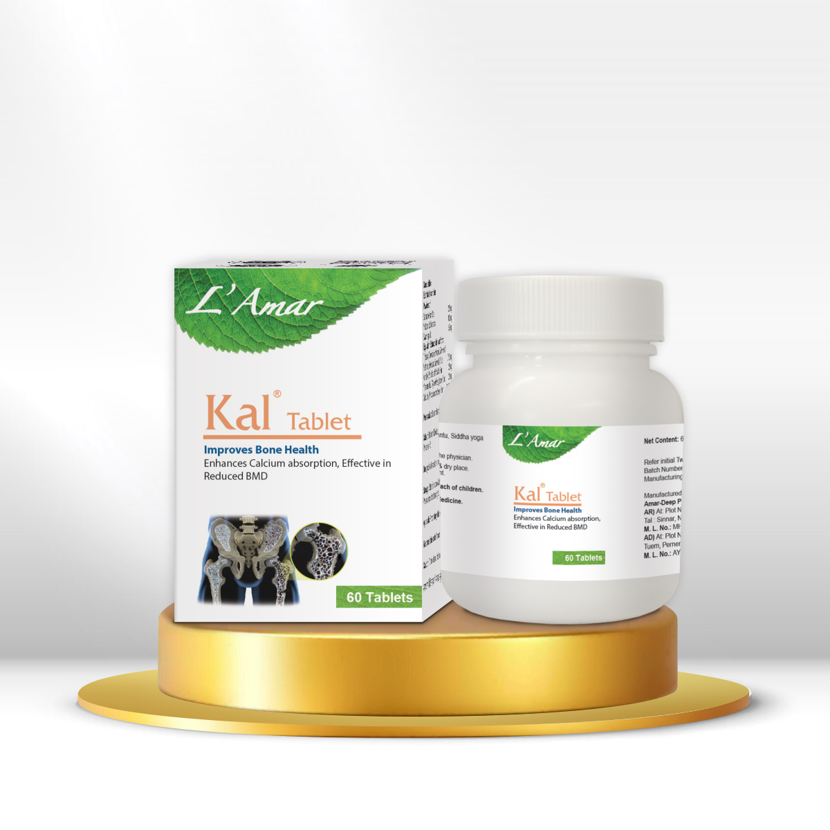 Buy calcium supplements - KAL TAB 60'S