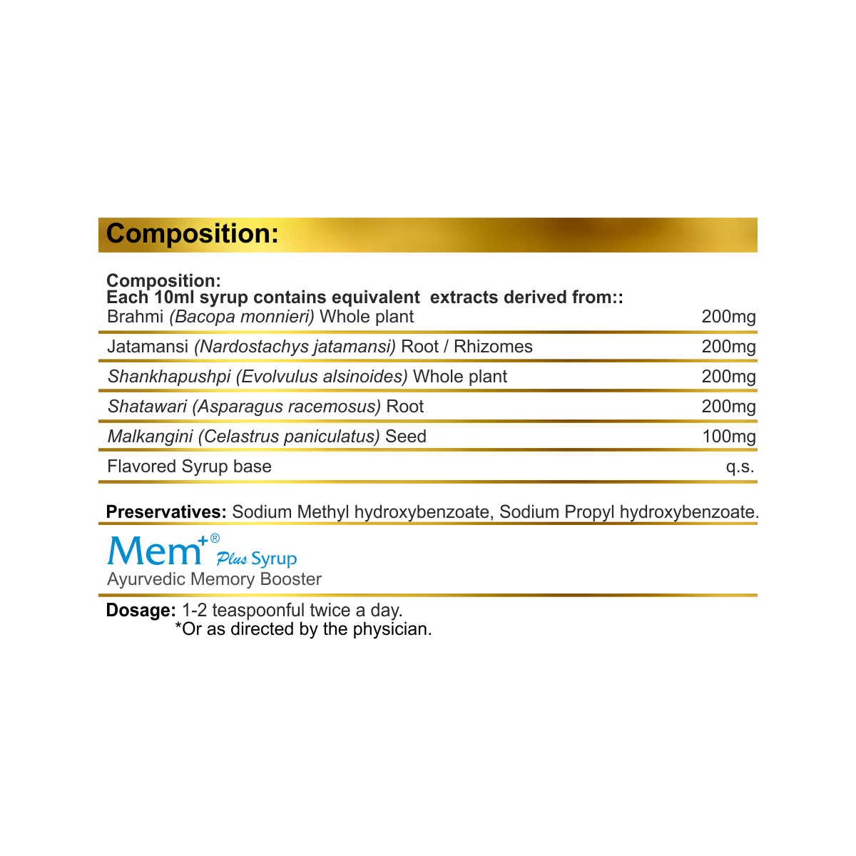 Herbal Tonic That Boosts Memory by Lamar World
